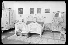 Walser Schlafzimmer, eingerichtet