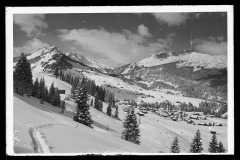 Riezlern 1100 m., mit Hoch Ifen 2232 m.