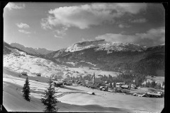 Kleinwalsertal Zentrum von Riezlern, mit Ifen